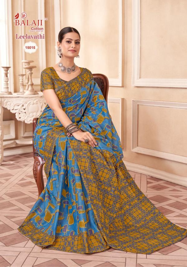 Balaji Leelavathi Vol-15 – Cotton Sarees